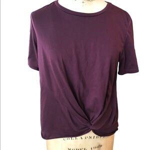 3/$20 bundle Hippie laundry tee with twist detail size L